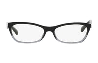 PRADA Plate Frame Rectangular Eyeglass Frames Unisex