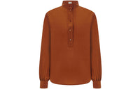 SAINT LAURENT Shirts Women's Coffee