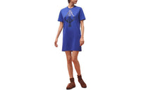 HERMES SS23 Short-Sleeved Dresses Women's Ultramarine Blue