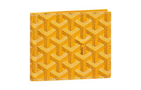 GOYARD Saint-Thomas Canvas With Leather Wallet Unisex Yellow