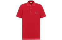 DIOR Polo Shirts Men Red