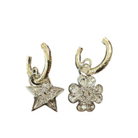 CHANEL Earrings Women's Gold