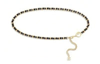 CHANEL Waist Chains Women's Black