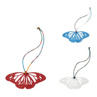 HERMES Silk Leather Pendants Women's Multicolor