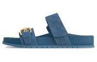 LOUIS VUITTON Bom Dia Slip-Resistant Fashion Slippers Women's Blue