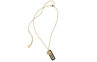 CHANEL Necklaces Women's Black