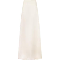 DIOR Flared Long Skirt Casual Long Skirts Women's Beige
