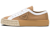 PRADA Skateboard Shoes Women's Low-Top Khaki