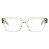 SAINT LAURENT Acetate Rectangular Eyeglass Frames Men's Transparent