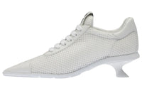 MIU MIU Irregular Heel High Heels Women's White
