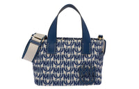 MIU MIU Leather Shoulder Bag Crossbody Bag Handbag Women's Blue