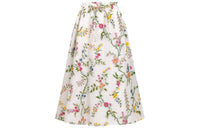 DIOR SS23 Casual Long Skirt Women's White