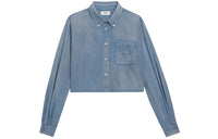 CELINE SS22 Crop Top Women's Blue