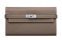 HERMES Kelly Wallet Epsom Calfskin Wallet, Shoulder Bag Women's