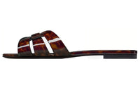 SAINT LAURENT Tribute Slip On Sandals Women's