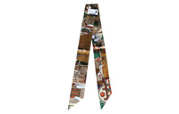 HERMES Silk Scarves Women's Multicolor