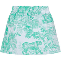 DIOR Casual Short Skirts Women's Sea Blue