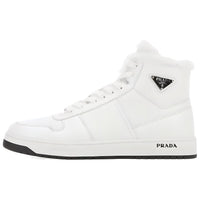 PRADA High Top Stylish Skateboarding Shoes Men's White
