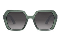 DIOR Acetate Square Sunglasses Women's Green