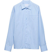 PRADA Long Sleeved Striped Shirt