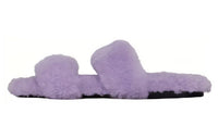 SAINT LAURENT Genuine Leather Sole Abrasion-Resistant Slide Slippers Men's Lilac