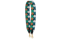HERMES Flipperball Canvas With Swift Calfskin Bag Straps Women's Black/Bosphorus Green