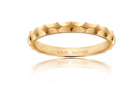 LOUIS VUITTON 18K Gold Rings Unisex Gold