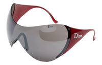 DIOR Irregular Shape Sunglasses Men's Red