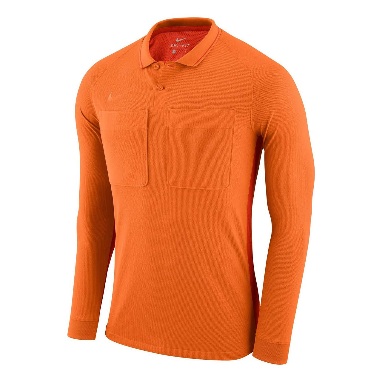 Nike Dri-FIT Long Sleeves Polo Shirt 'Orange' AA0736-806