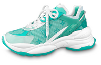 LOUIS VUITTON Run 55 Low Top Casual Shoes Women's Green