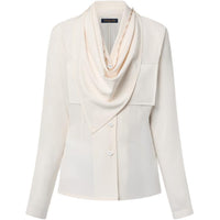 LOUIS VUITTON 1AFSCI Silk Scarf Shirt
