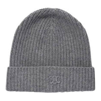 CELINE Triomphe Logo Detailed Knit Beanie