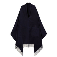 Loro Piana Cashmere Shawls Women's Blue