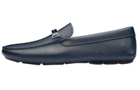 PRADA Logo Plaque Driving Loafers