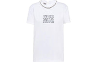 MIU MIU SS23 T-Shirt Women's White