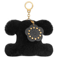 CELINE Triomphe Shearling Bag Charm Bag Merch Women's Black
