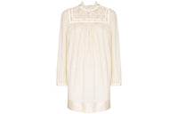 SAINT LAURENT Guipure lace Panelling Mini Dress