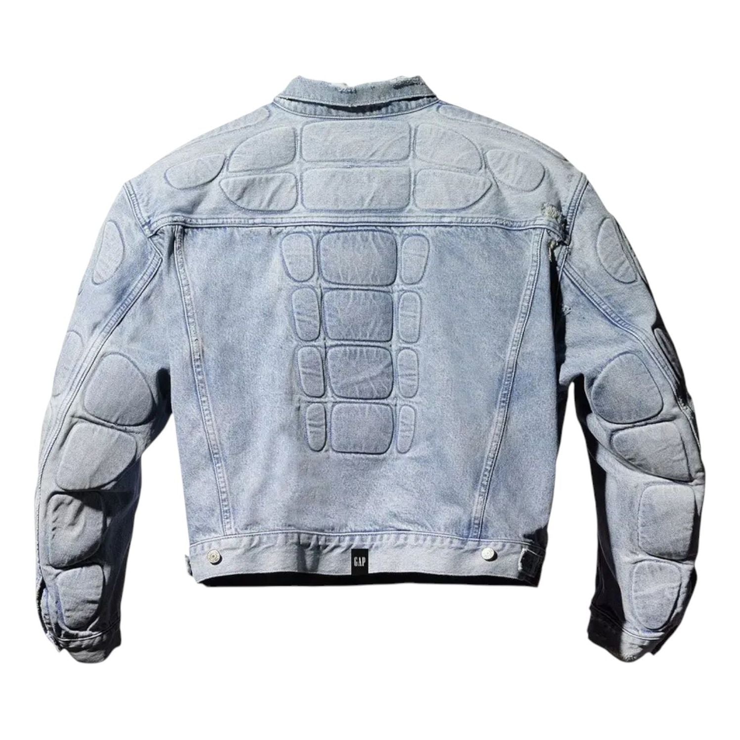 Yeezy Gap x Balenciaga Padded Denim Jacket 'Blue' 4729010020000