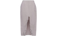 PRADA SS23 Casual Long Skirt Women's Gray