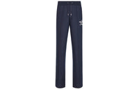 DIOR Quarterly New Products Knitted Sweatpants Men's Marine Blue