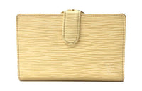 LOUIS VUITTON Epi Leather Wallet Regular Women's Vanilla