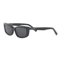 SAINT LAURENT Irregular Shape Sunglasses Women's Black