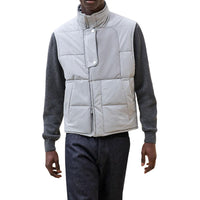 HERMES Vest Men's Pyrite Stone Color