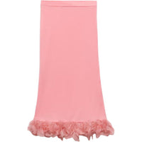 PRADA Casual Long Skirt Women's Pink
