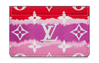 LOUIS VUITTON Card Holder Lv Escale Rouge
