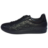 LOUIS VUITTON Low Top Skateboard Shoes Men's Black