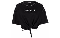 MIU MIU T Shirts Women's Black