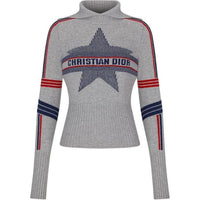 DIOR Quarterly New Products Cashmere Sweaters Women's Gray
