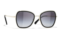 CHANEL Metal Butterfly Sunglass Unisex