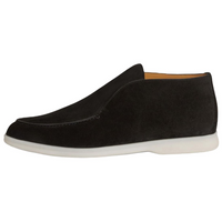 Loro Piana Open Walk Casual Shoes Men's Black